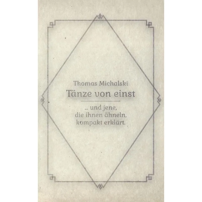 Tänze von Einst