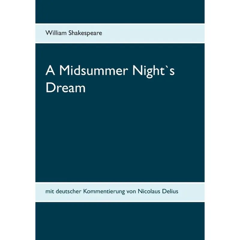 A Midsummer Night`s Dream