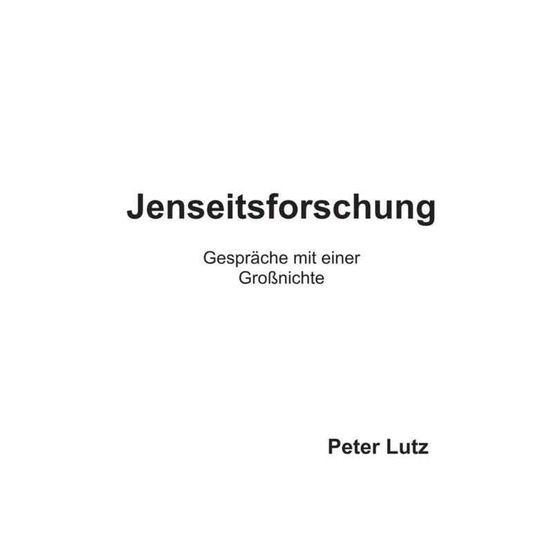 Jenseitsforschung