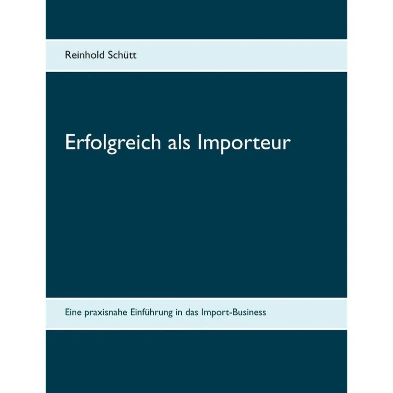 Erfolgreich als Importeur
