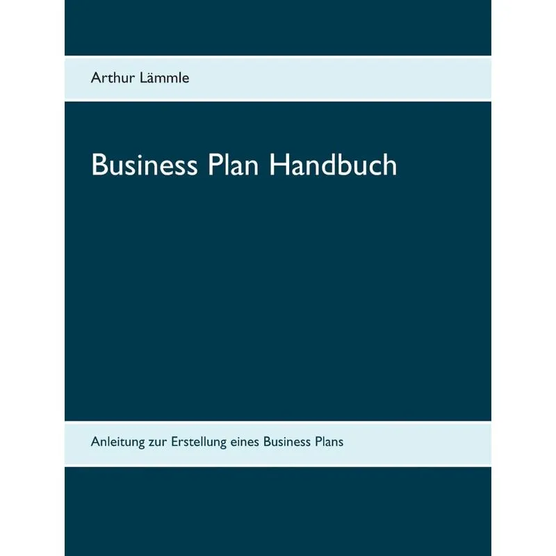 Business Plan Handbuch
