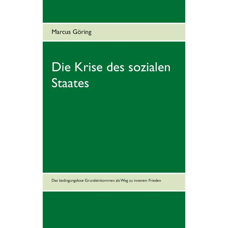 Die Krise des sozialen Staates