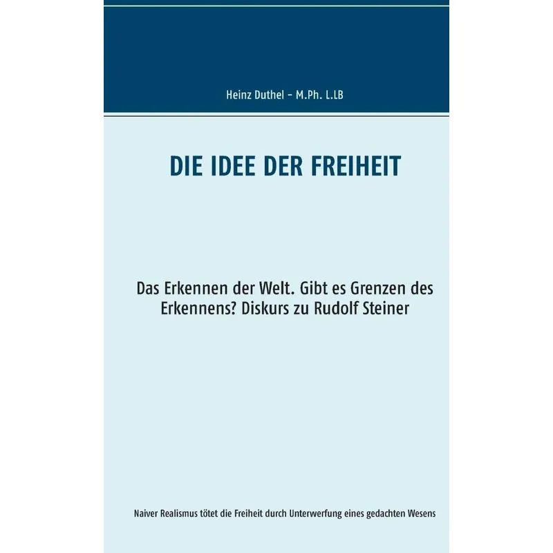 Die Idee der Freiheit