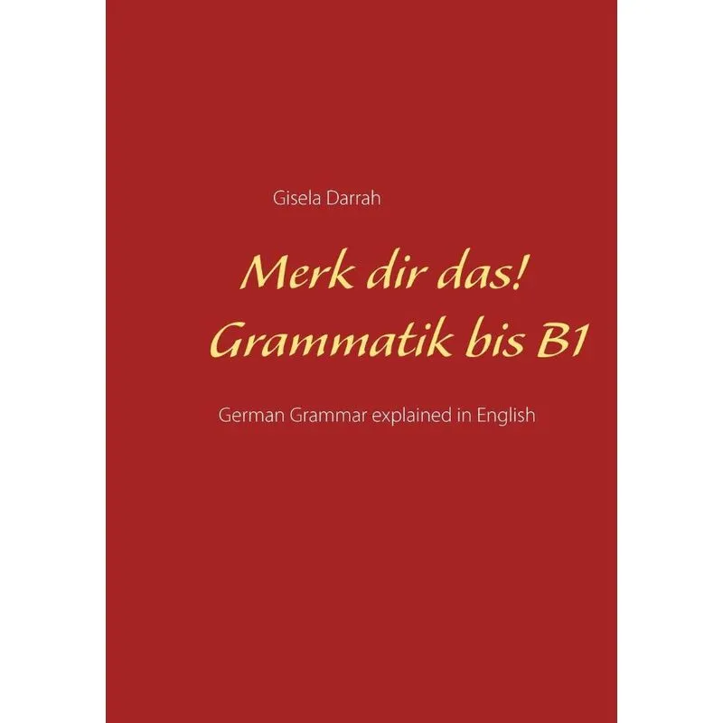 Merk dir das! Grammatik bis B1