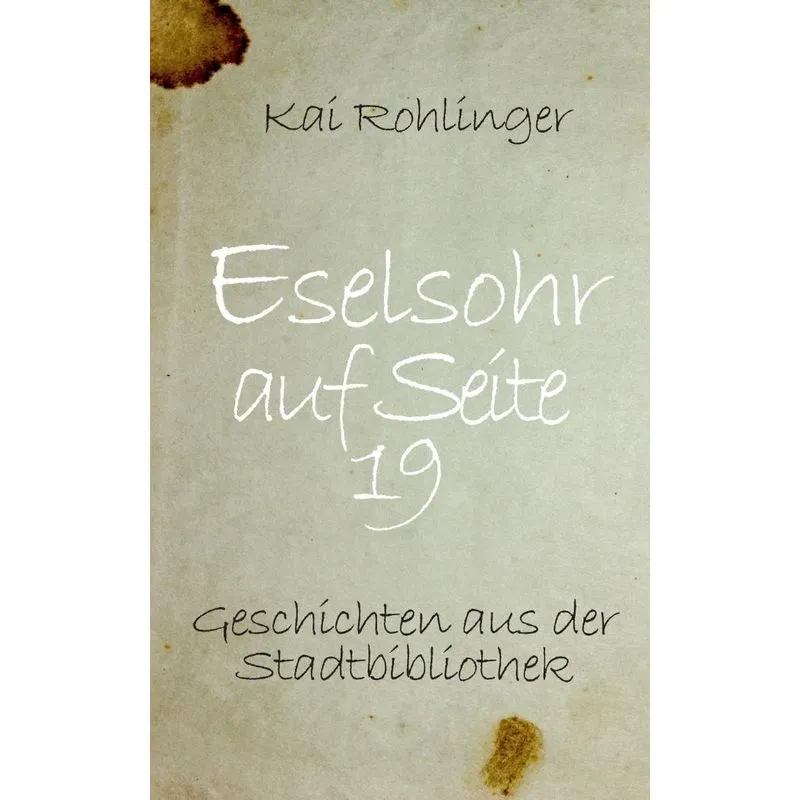 Eselsohr auf Seite 19