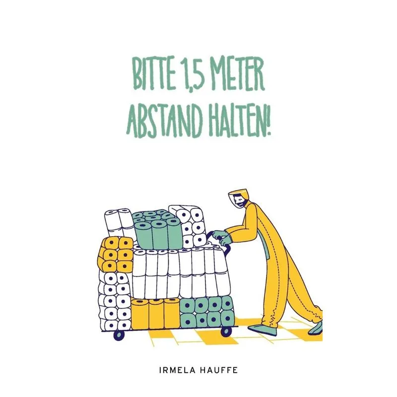 Bitte 1,5 Meter Abstand halten