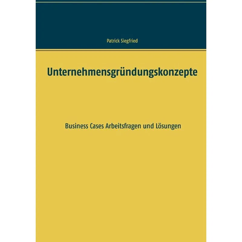 Unternehmensgründungskonzepte