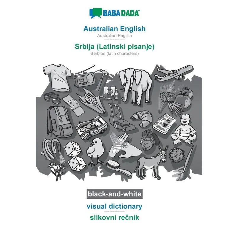 Babadada black-and-white, Australian English - Srbija (Lati