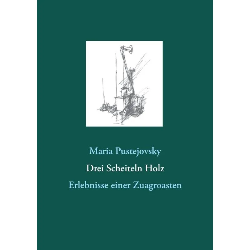Drei Scheiteln Holz