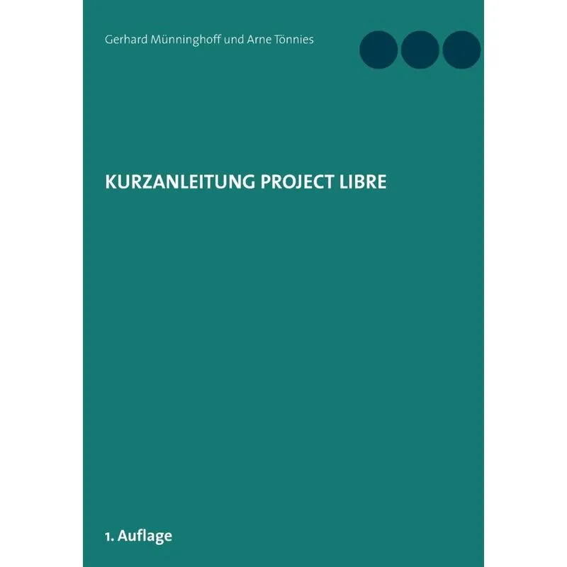 Kurzanleitung Project Libre