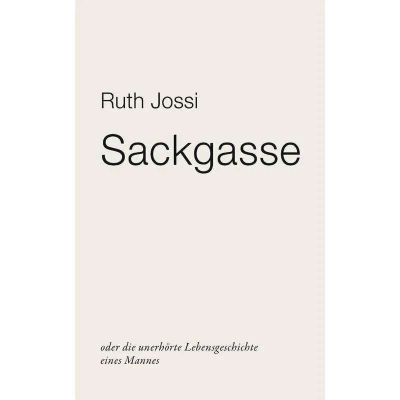 Sackgasse