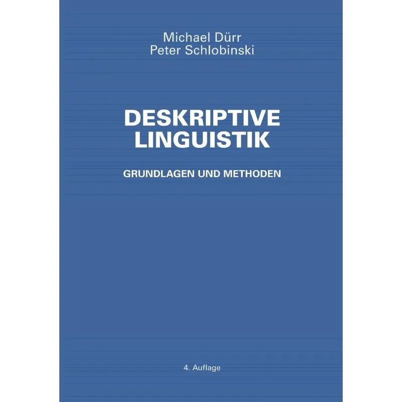 Deskriptive Linguistik