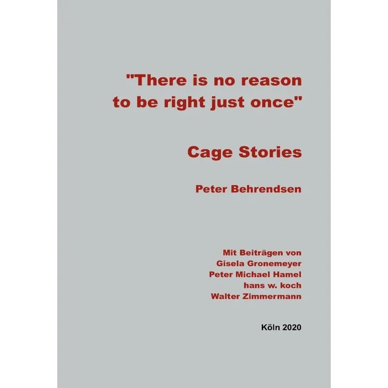 Cage Stories