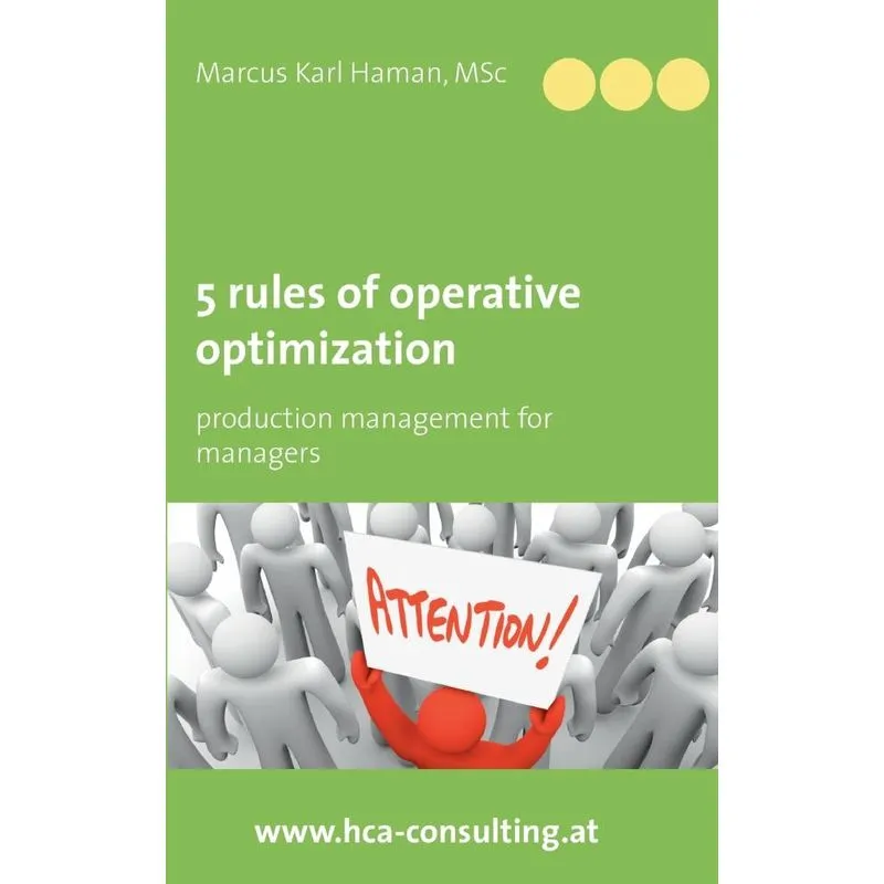 5 rules of operative optimization