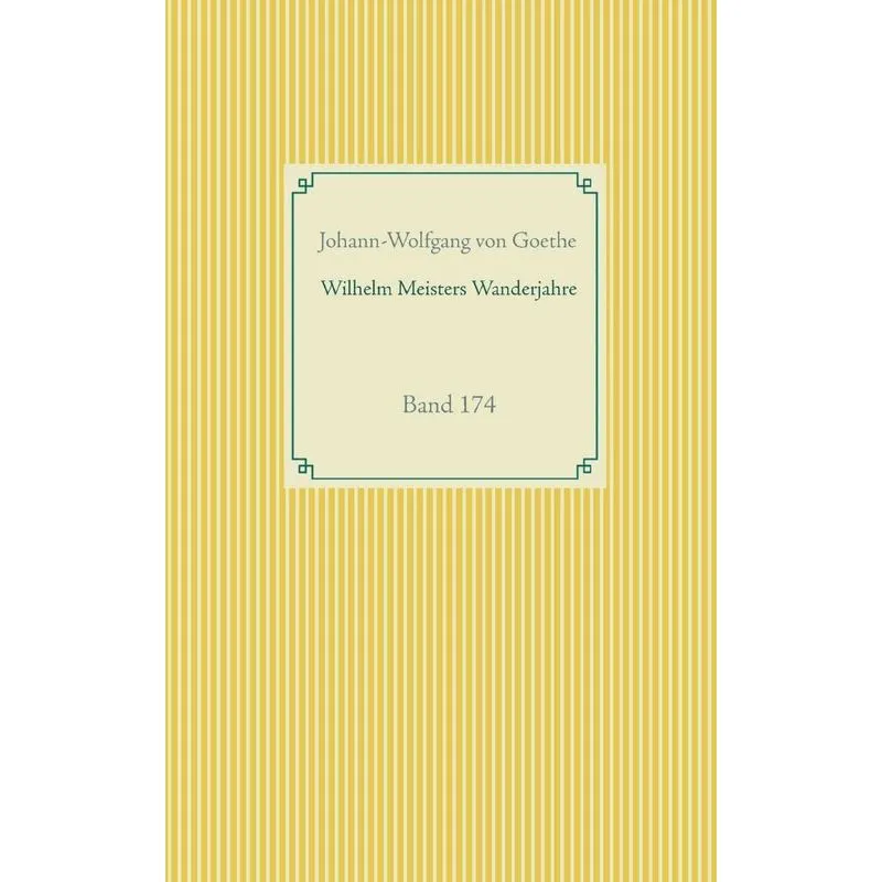Wilhelm Meisters Wanderjahre
