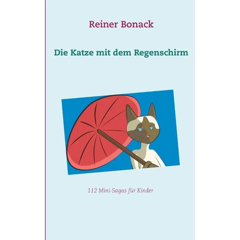 Die Katze mit dem Regenschirm