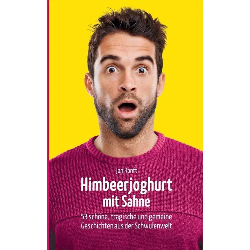 Himbeerjoghurt mit Sahne