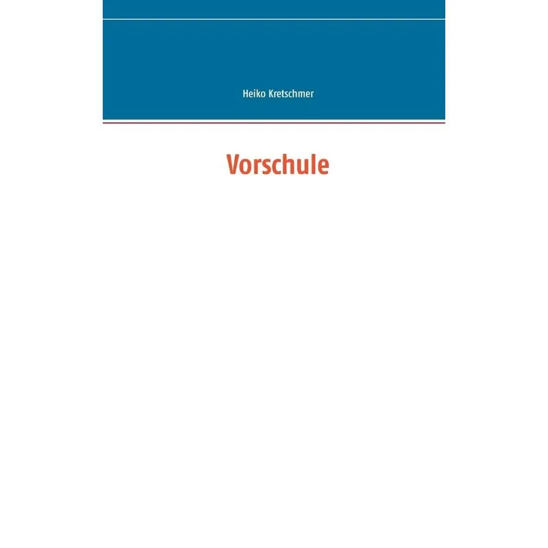 Vorschule