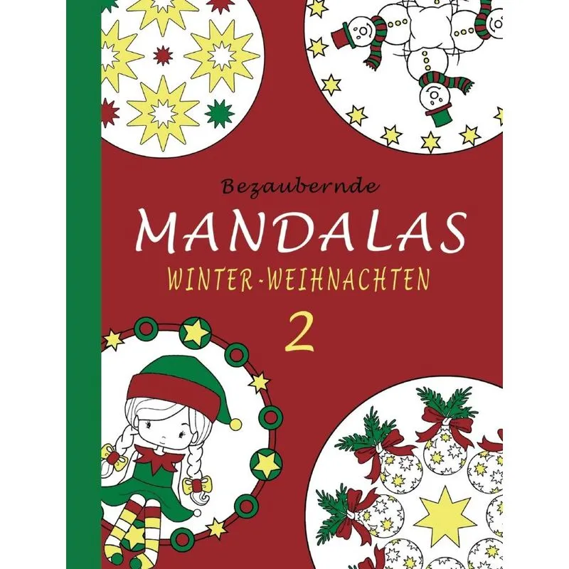 Bezaubernde Mandalas - Winter-weihnachten 2