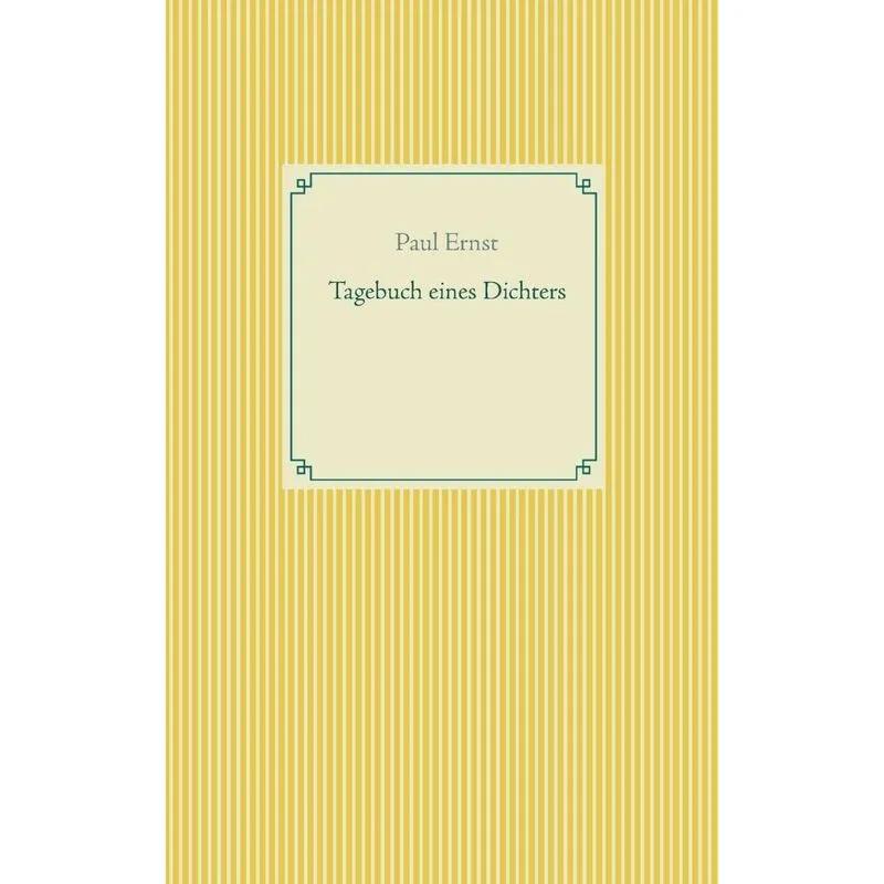 Tagebuch eines Dichters