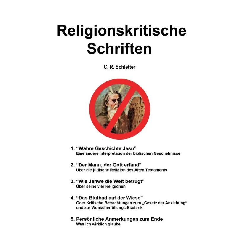 Religionskritische Schriften