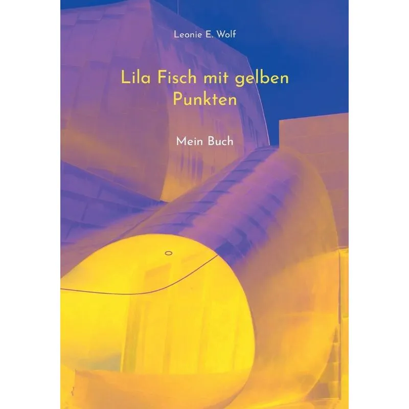 Lila Fisch mit gelben Punkten