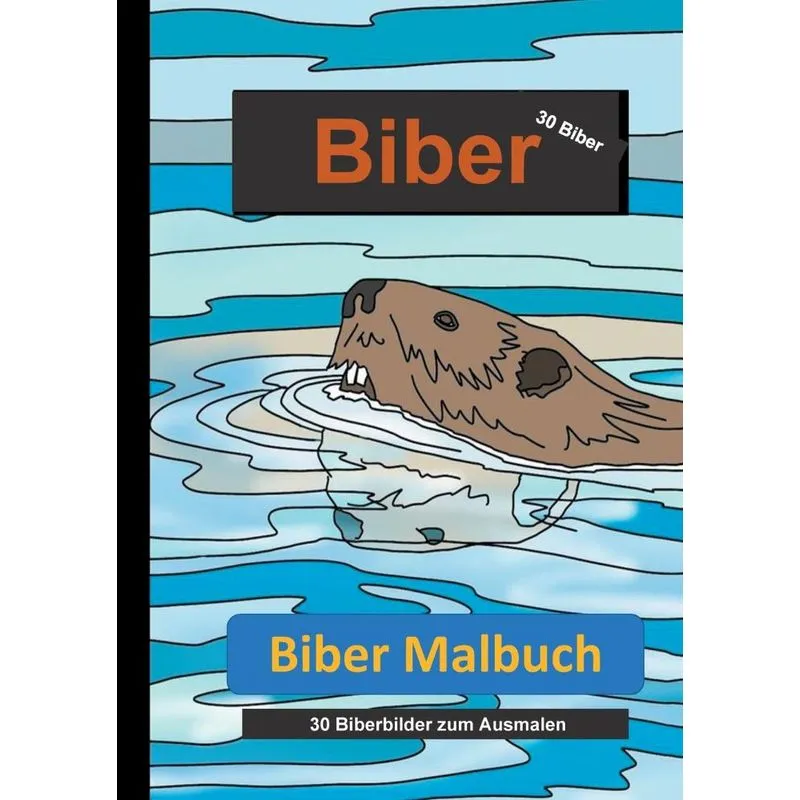 Biber Malbuch