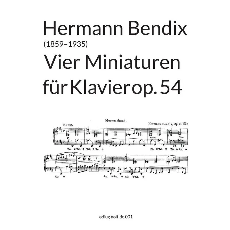 Vier Miniaturen op. 54