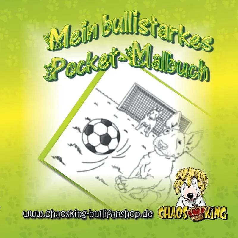 Mein Bullistarkes Pocket-malbuch