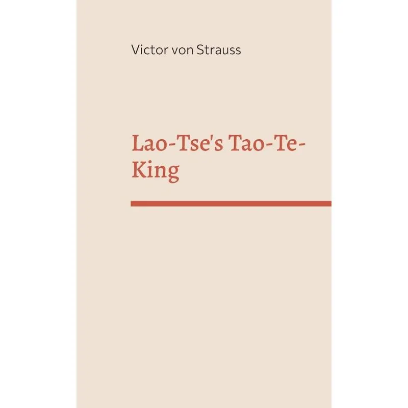 Lao-tses Tao-te-king