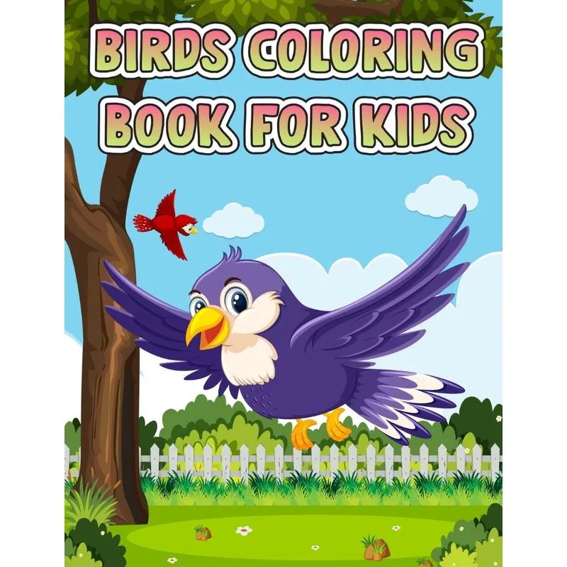 Birds Coloring Book For Kids