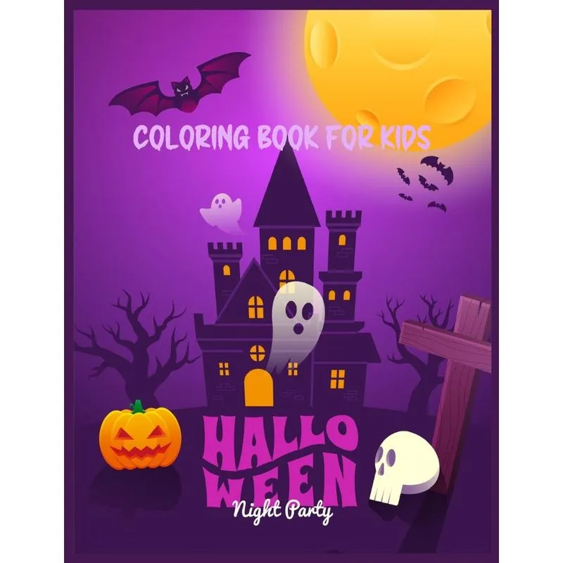 Halloween Coloring Book For Kids
