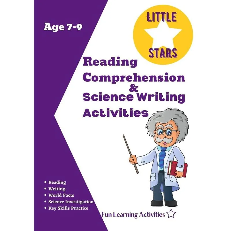 Reading Comprehension & Science Writing Activities Age 7-9