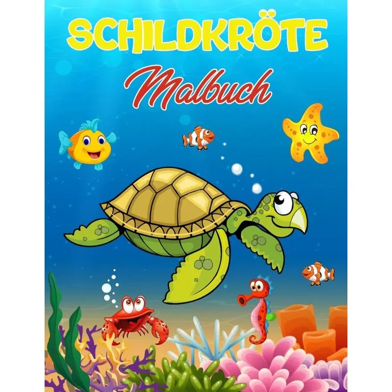 Schildkröte Malbuch