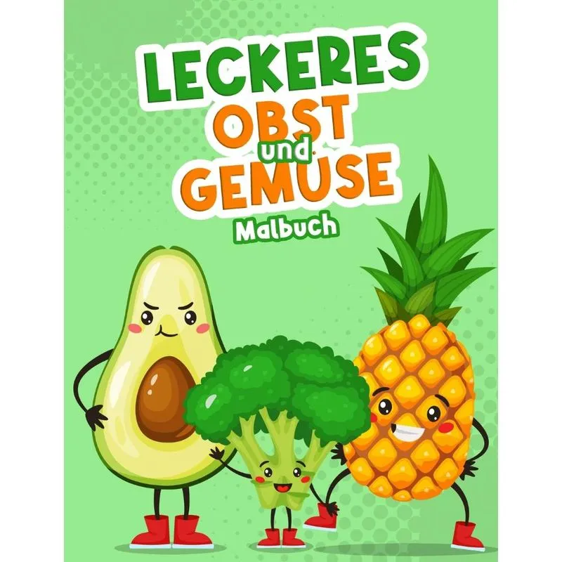 Leckeres Obst Und Gemüse Malbuch