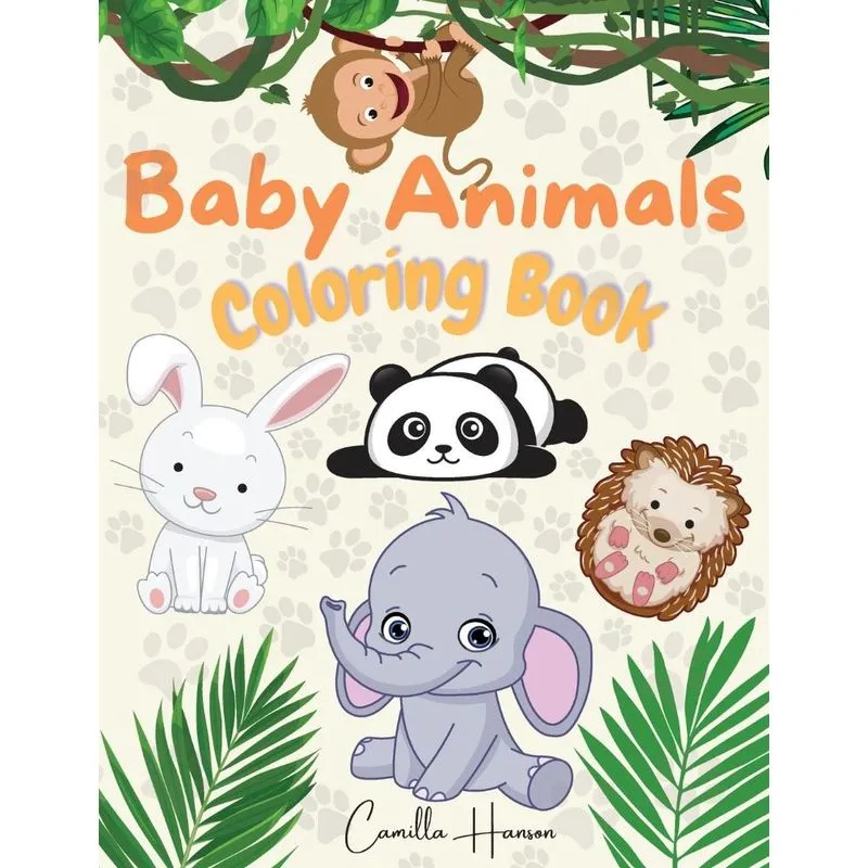 Baby Animals Coloring Book