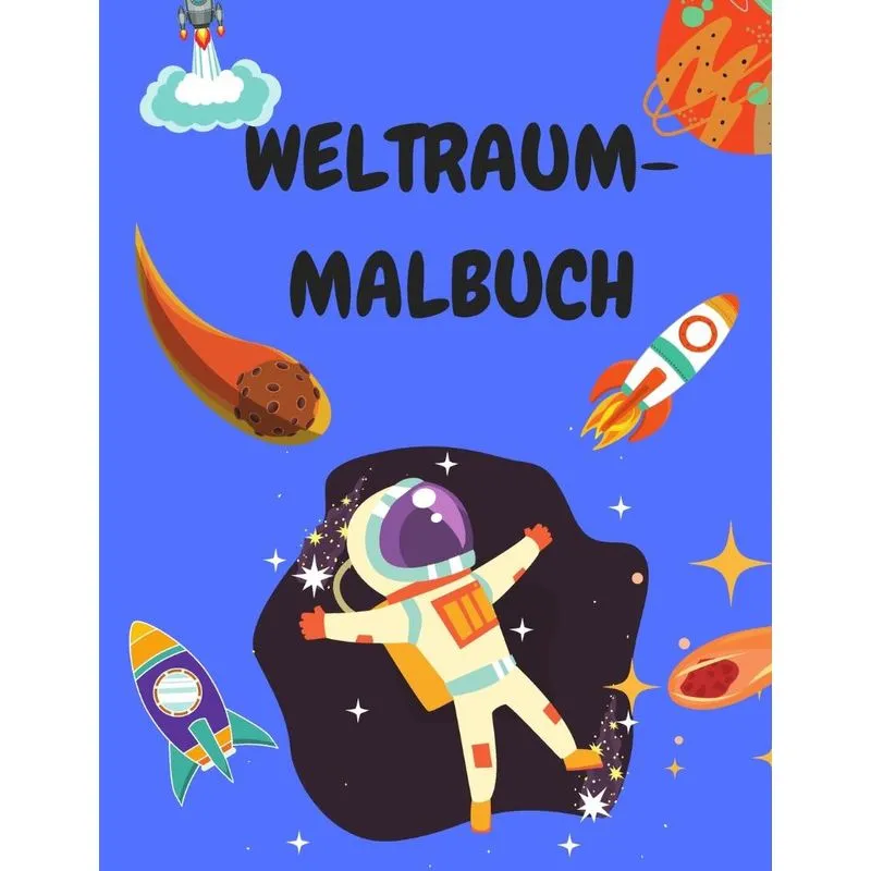Weltraum-Malbuch