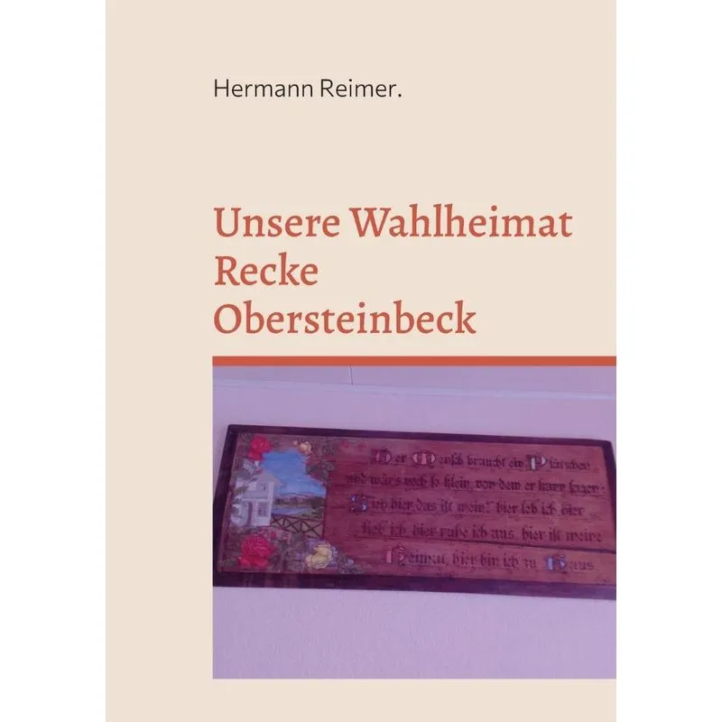 Unsere Wahlheimat Recke Obersteinbeck