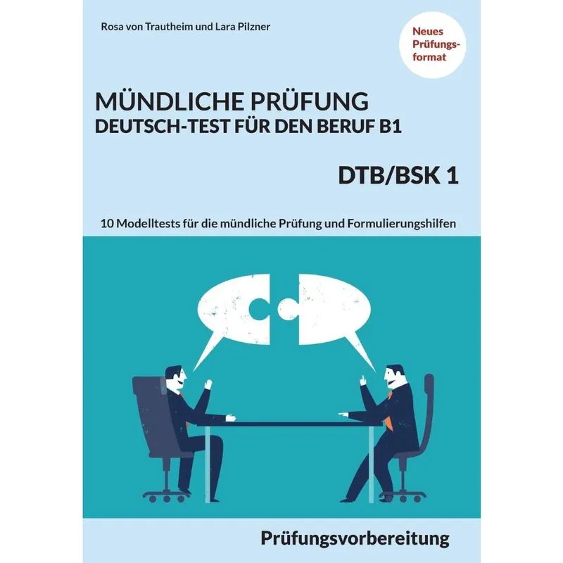 Livro MÜNDLICHE PRÜFUNG deutsch-test FÜR den beruf B1- dtb/bsk B1