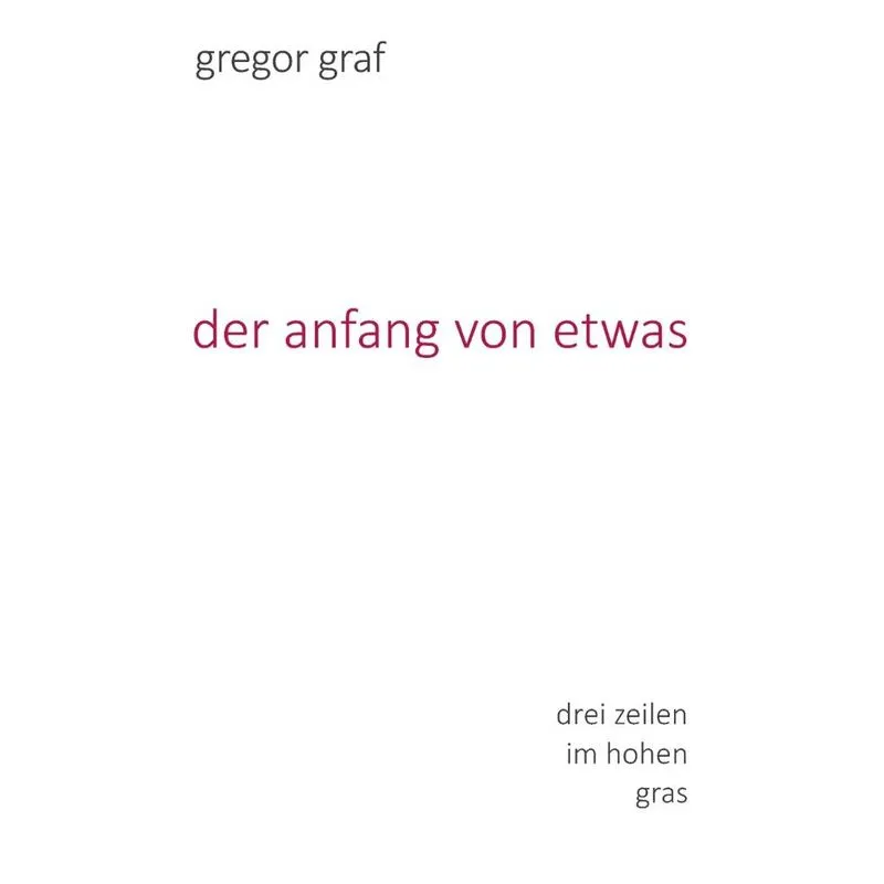 Der Anfang Von Etwas