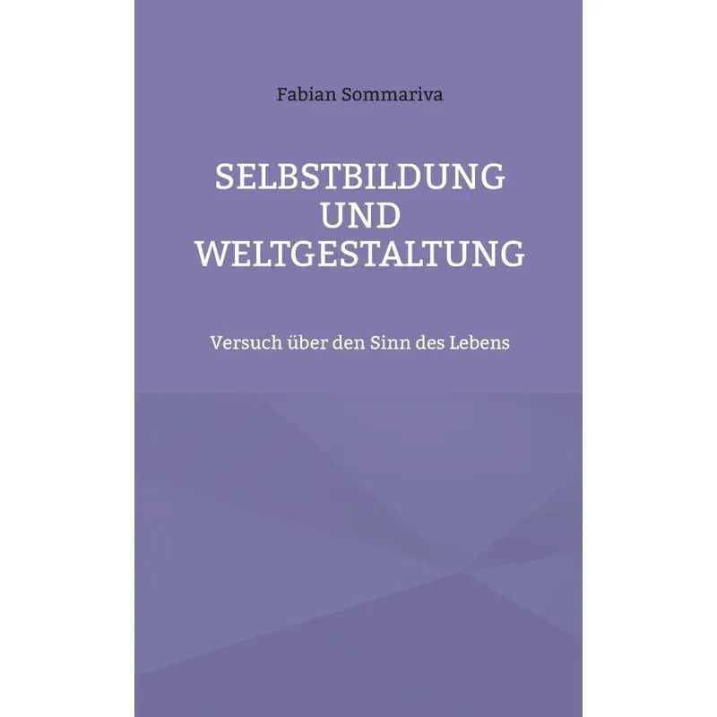 Selbstbildung Und Weltgestaltung