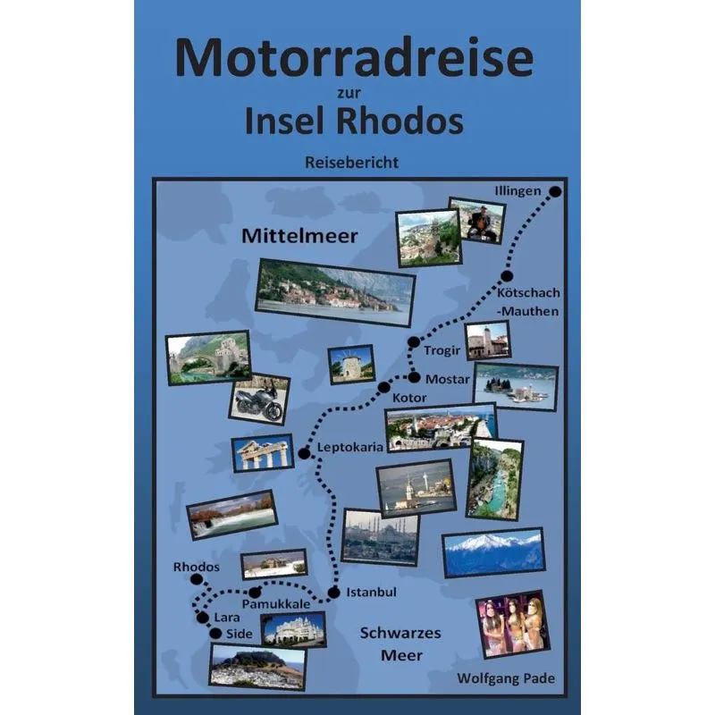 Motorradreise Zur Insel Rhodos
