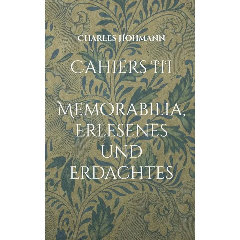 Cahiers Iii