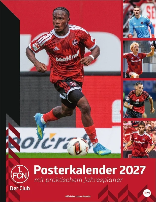 1. FC Nürnberg Posterkalender 2027