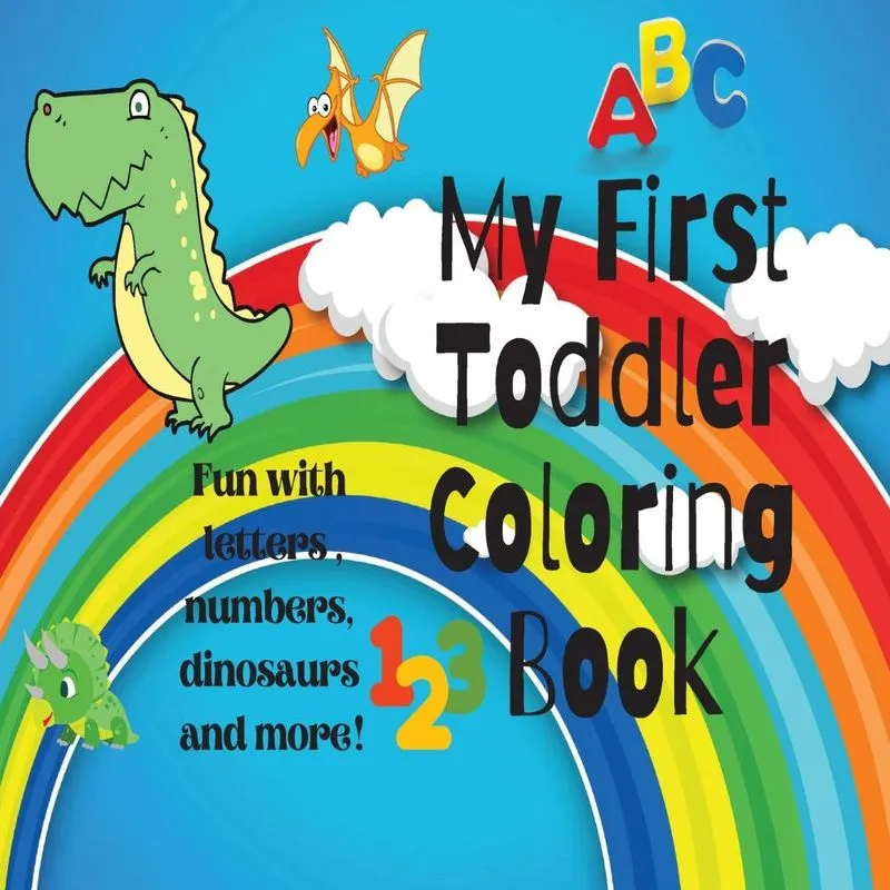 My First Toddler Coloring Book