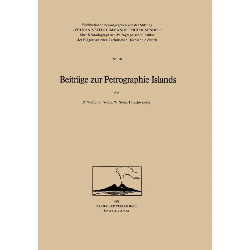 Beiträge zur Petrographie Islands