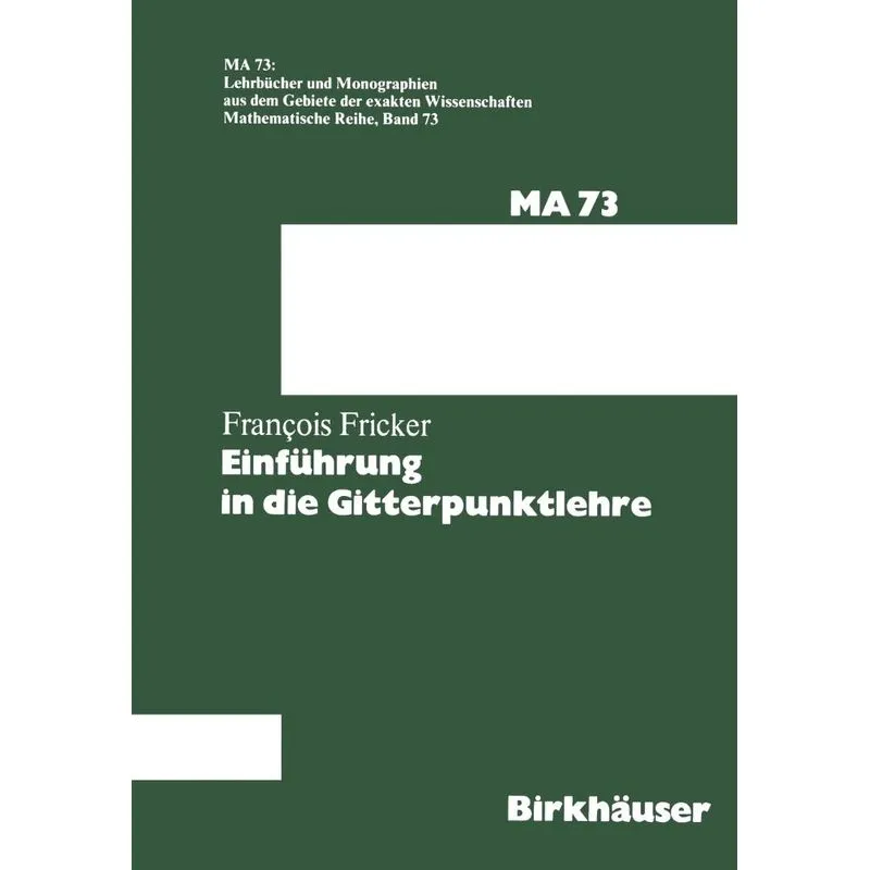 Einführung in die Gitterpunktlehre