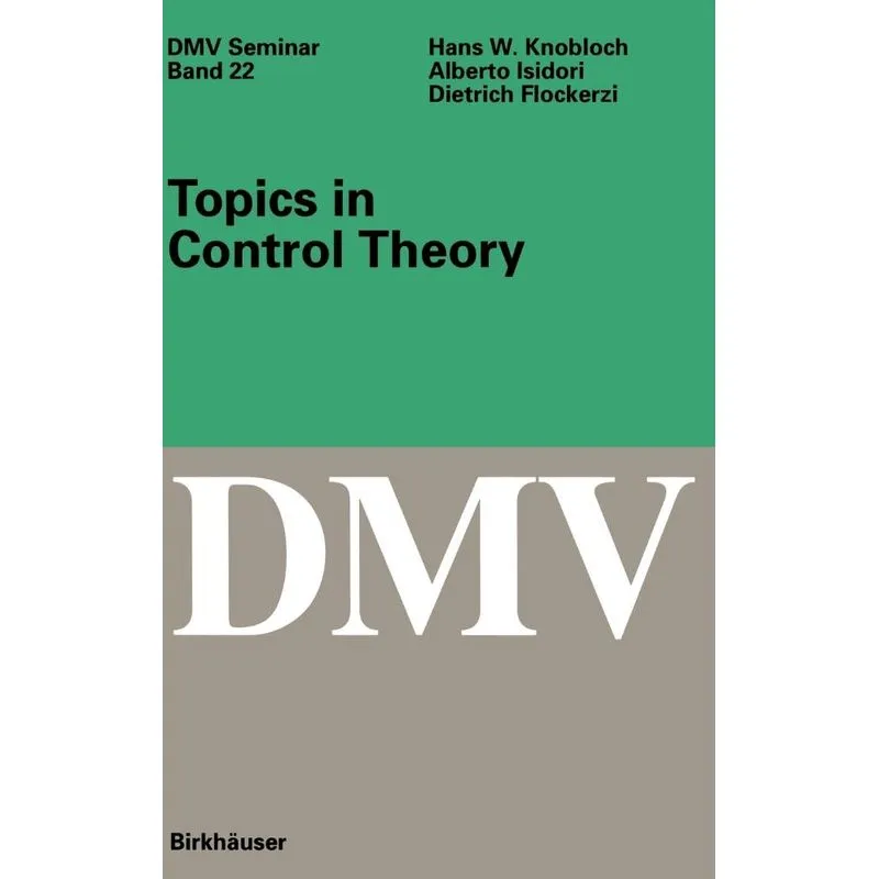Topics in Control Theory