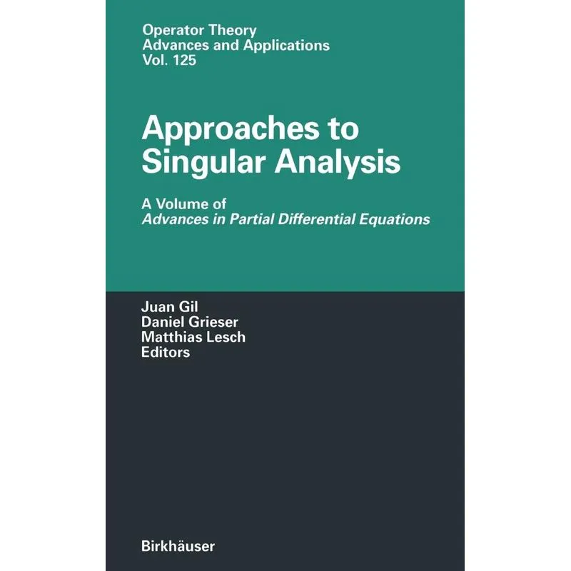 Approaches to Singular Analysis