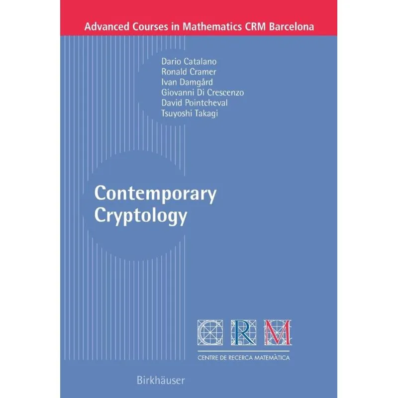 Contemporary Cryptology